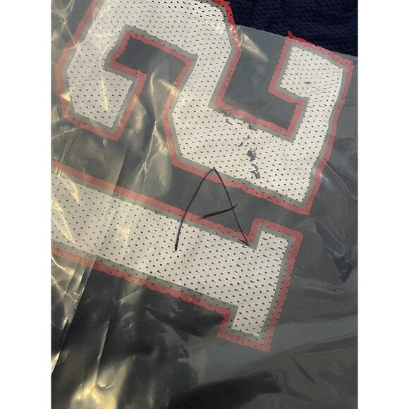 Vintage New England Patriots Youth Jersey #12 Brady Reebok Large 14-16 17.5x27.5 - Picture 11 of 11